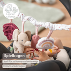 Lapidou Stroller Activity Play Arch - Powder Pink [DE]