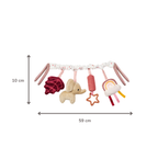 Lapidou Stroller Activity Play Arch - Powder Pink [IT]