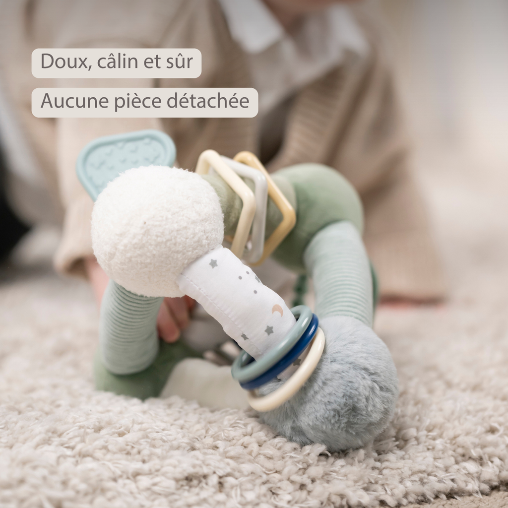 Lapidou Soft Activity Pyramid - 20 cm - Beige [FR]