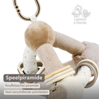 Lapidou Soft Activity Pyramid - 20 cm - Beige [NL]