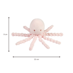 Lapidou Plush Octopus - 22 cm - Pink [DE]