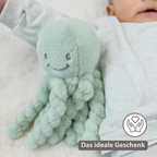 Lapidou Doudou Plush Octopus - 22 cm - Linden Green [DE]