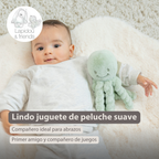 Lapidou Doudou Plush Octopus - 22 cm - Linden Green [ES]