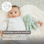 Lapidou Doudou Plush Octopus - 22 cm - Linden Green [NL]