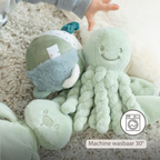 Lapidou Doudou Plush Octopus - 22 cm - Linden Green [NL]