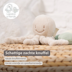 Lapidou Doudou Plush Octopus - 22 cm - Sand [NL]