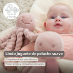 Lapidou Doudou Plush Octopus - 22 cm - Powder Pink [ES]