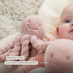 Lapidou Doudou Plush Octopus - 22 cm - Powder Pink [IT]