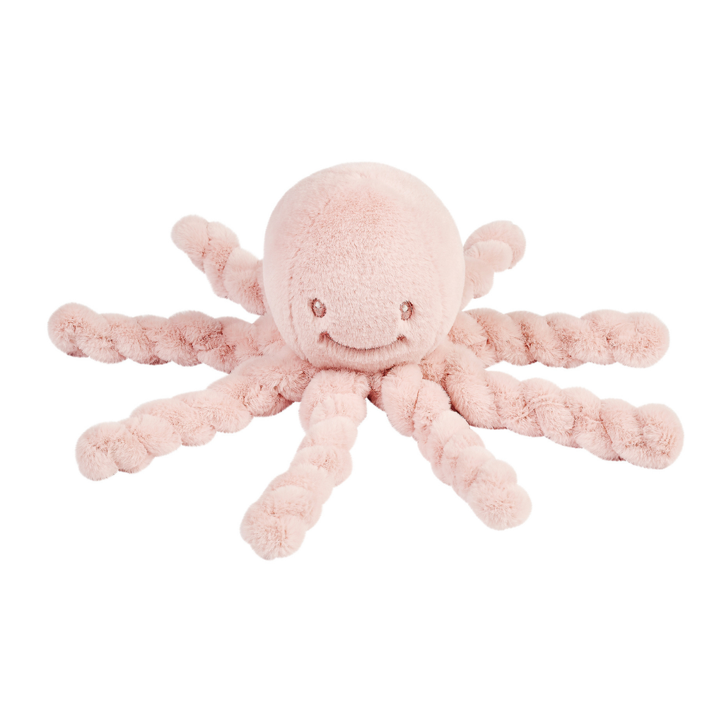 Lapidou Doudou Plush Octopus - 22 cm - Powder Pink [NL]