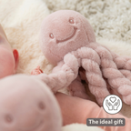 Lapidou Doudou Plush Octopus - 22 cm - Powder Pink [EN]