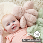 Lapidou Doudou Plush Octopus Rattle - 25 cm - Powder Pink [DE]