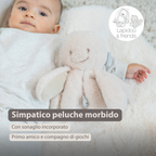 Lapidou Doudou Plush Octopus Rattle - 25 cm - Sand [IT]
