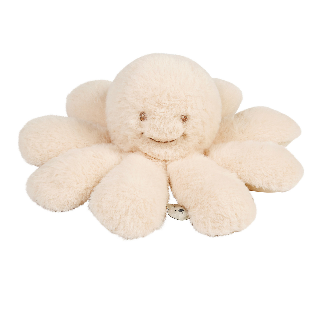 Lapidou Doudou Plush Octopus Rattle - 25 cm - Sand [NL]