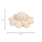 Lapidou Doudou Plush Octopus Rattle - 25 cm - Sand [NL]