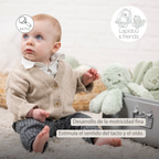 Lapidou Doudou Plush Octopus Rattle - 25 cm - Linden Green [ES]