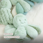 Lapidou Doudou Plush Octopus Rattle - 25 cm - Linden Green [NL]