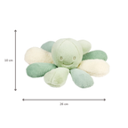 Lapidou Plush Octopus Rattle - 26 cm - Linden Green [FR]