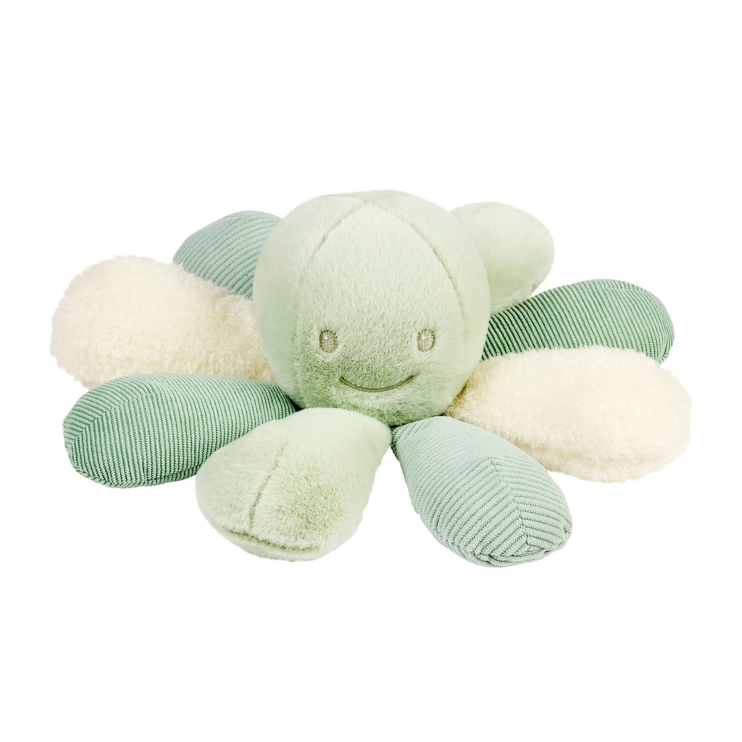 Lapidou Plush Octopus Rattle - 26 cm - Linden Green [NL]
