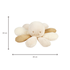 Lapidou Plush Octopus Rattle - 26 cm - Sand [FR]