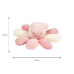 Lapidou Plush Octopus Rattle - 26 cm - Pink [DE]
