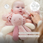 Lapidou Plush Octopus Rattle - 26 cm - Pink [NL]