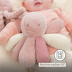 Lapidou Plush Octopus Rattle - 26 cm - Pink [NL]