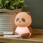 Baby Night Light Panda - 12 cm - Baby Gift - Beige [DE]