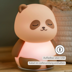 Baby Night Light Panda - 12 cm - Baby Gift - Beige [DE]