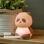 Baby Night Light Panda - 12 cm - Baby Gift - Beige [EN]