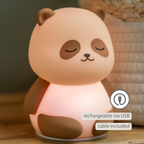 Baby Night Light Panda - 12 cm - Baby Gift - Beige [EN]