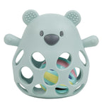 Nattou Rattle with ball Bear SILICONE