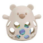 Nattou Rattle with ball Bear SILICONE