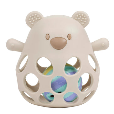 Sonajero con pelota Oso SILICONE