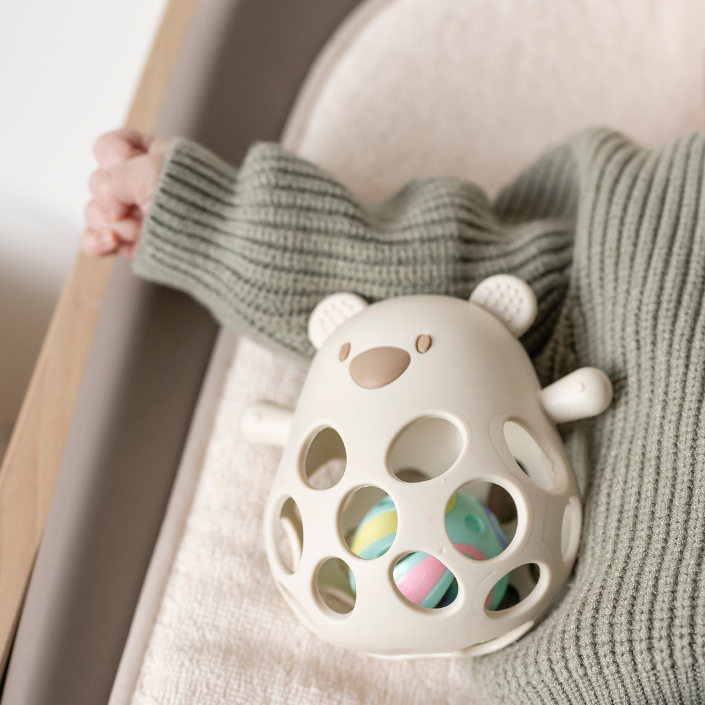 Sonaglio con Palla Orso SILICONE