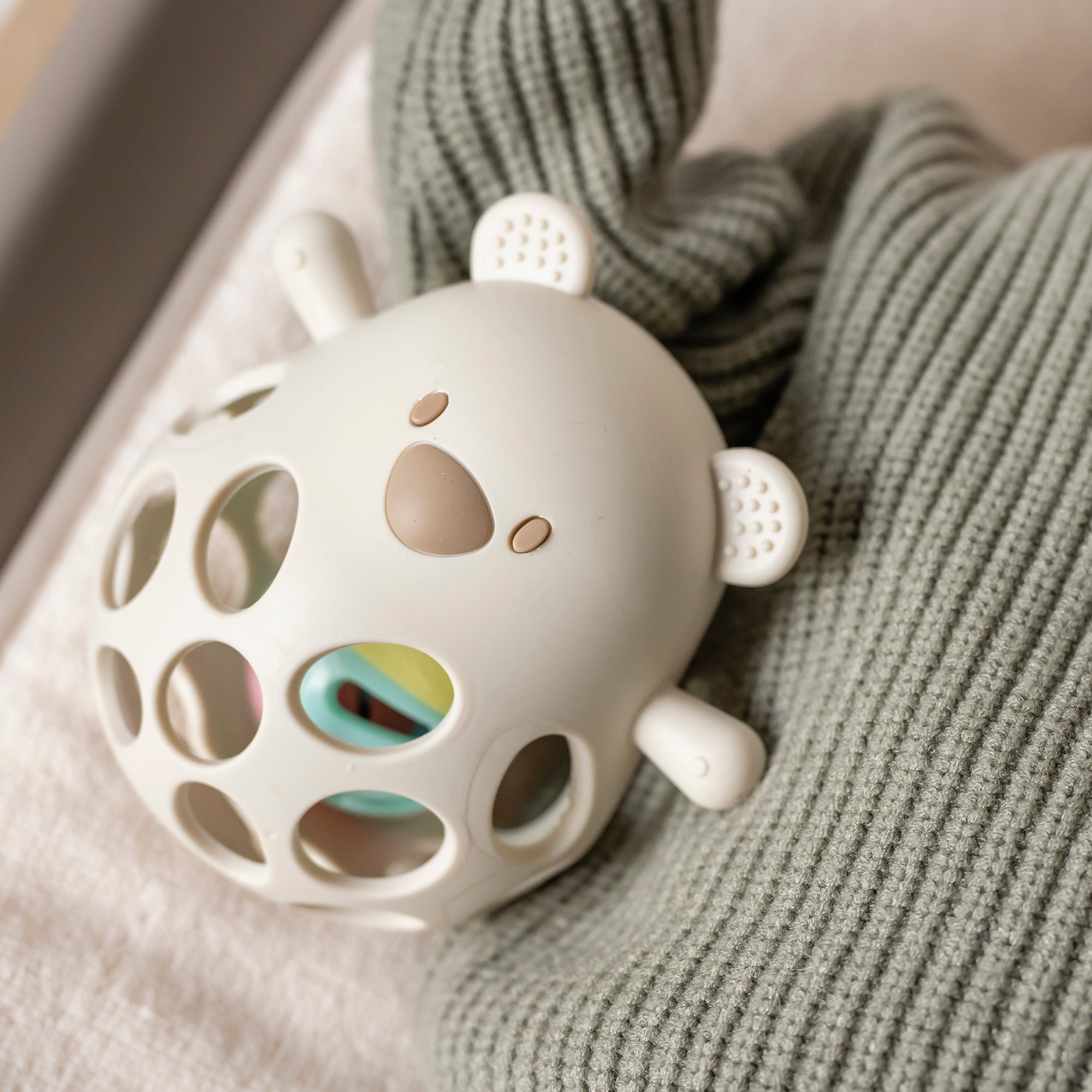 Sonaglio con Palla Orso SILICONE