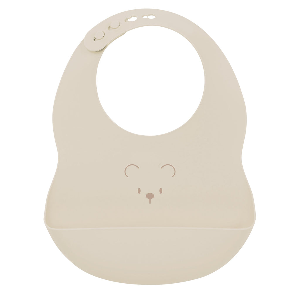 Nattou Bib with Drip Tray SILICONE