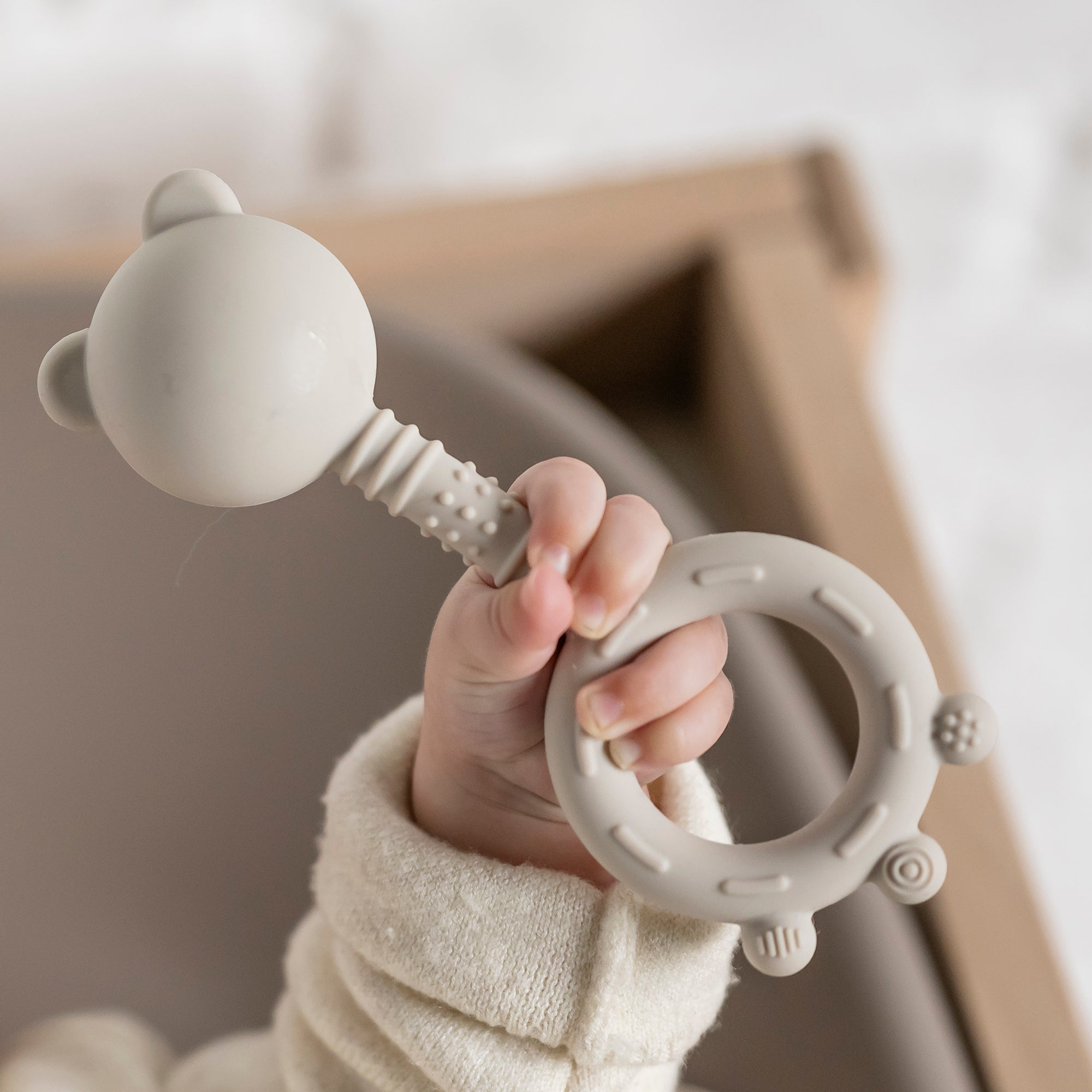 Rattle Bear SILICONE