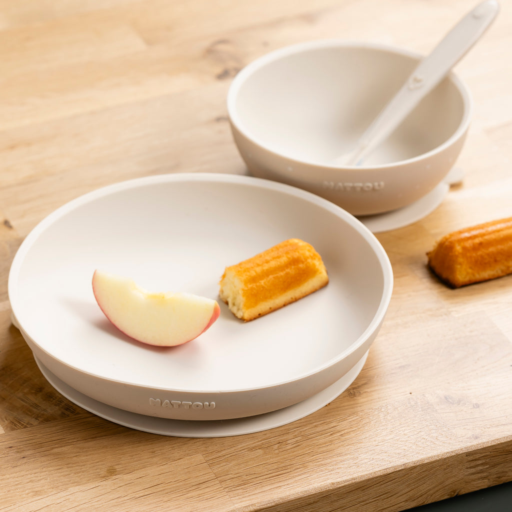 Set di 3 Stoviglie in Silicone per Bambino SILICONE