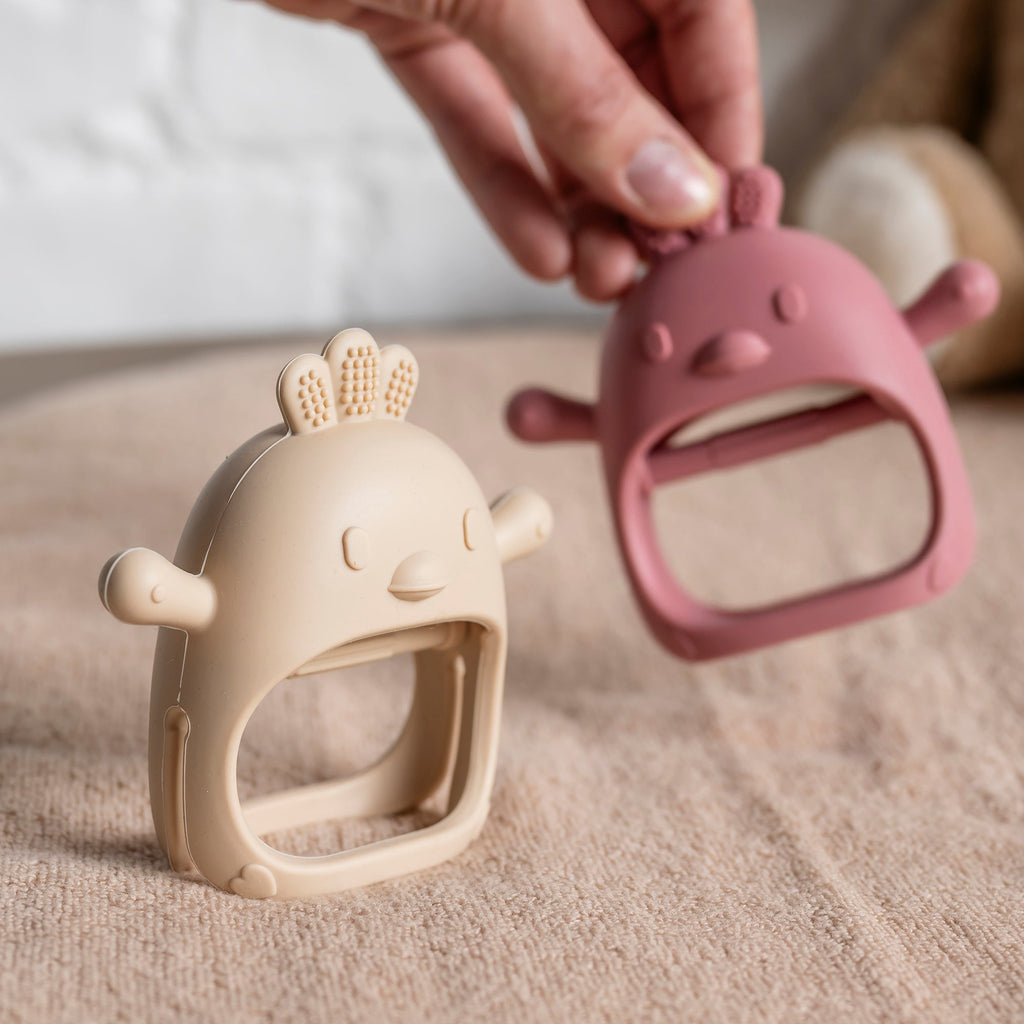 Nattou glove teether SILICONE