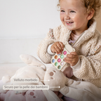 Lapidou Cuddly Rabbit - 30 cm - Soft Baby Plush - Sand [IT]