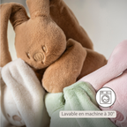 Lapidou Cuddly Rabbit - 30 cm - Soft Baby Plush - Warm Beige [FR]