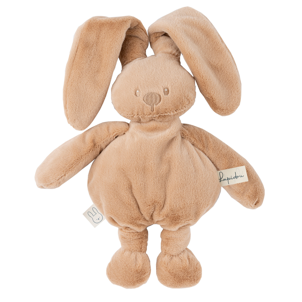 Lapidou Cuddly Rabbit - 30 cm - Soft Baby Plush - Warm Beige [EN]