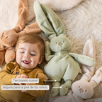 Lapidou Cuddly Rabbit - 30 cm - Soft Baby Plush - Linden Green [ES]