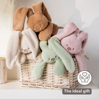 Lapidou Cuddly Rabbit - 30 cm - Soft Baby Plush - Linden Green [EN]
