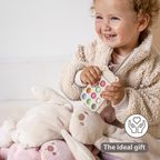 Lapidou Cuddly Rabbit - 30 cm - Soft Baby Plush - Powder Pink [EN]