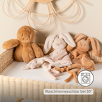 Lapidou Baby Comforter - 65 x 40 cm - Doudou Rabbit - Sand [DE]