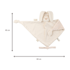 Lapidou Baby Comforter - 65 x 40 cm - Doudou Rabbit - Sand [DE]