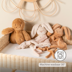 Lapidou Baby Comforter - 65 x 40 cm - Doudou Rabbit - Sand [NL]