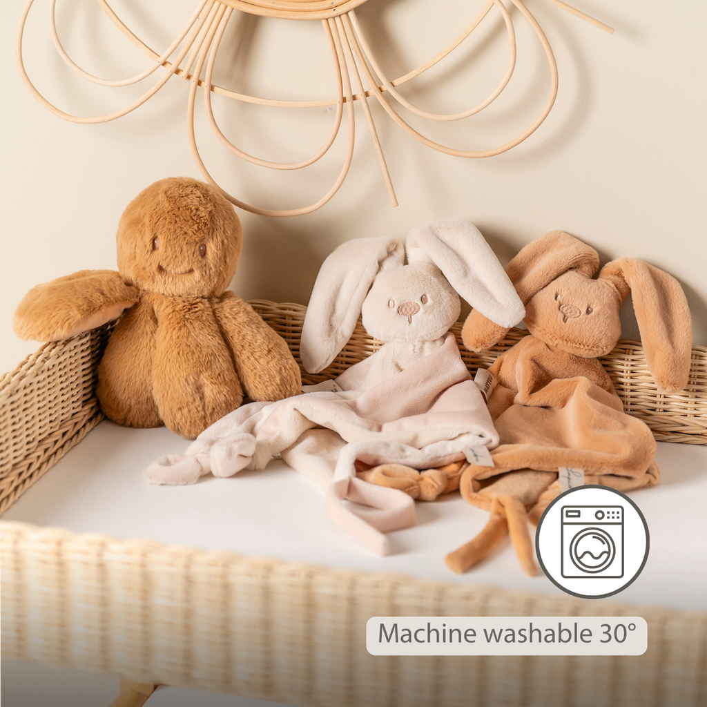 Lapidou Baby Comforter - 65 x 40 cm - Doudou Rabbit - Sand [EN]