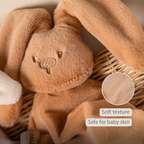 Lapidou Baby Comforter - 65 x 40 cm - Doudou Rabbit - Warm Beige [EN]